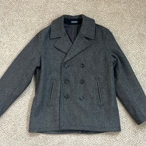 Old Navy, Mens Pea Coat, size XL, Gray